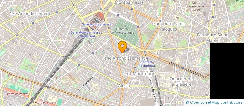 localisation de l'entreprise MAISON DE CHARITE COMMUNAUTE  PARIS