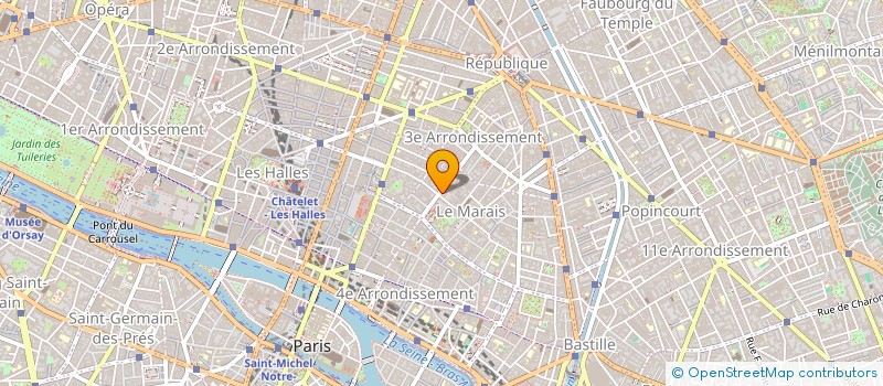 localisation de l'entreprise MAISON DE CHASSE NATURE CLUB77  PARIS