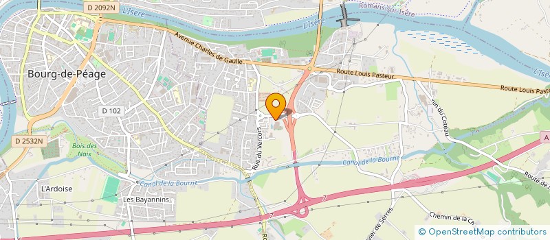 localisation de l'entreprise MAISON DE COIFFURE EF  CHATUZANGE-LE-GOUBET