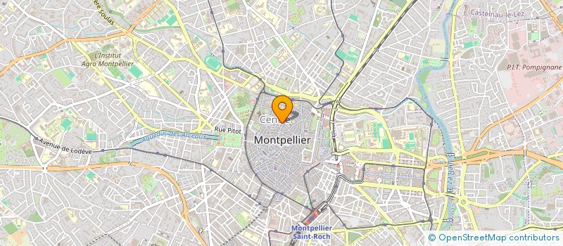 localisation de l'entreprise MAISON DE COUTURE JEROME BLIN  PARIS