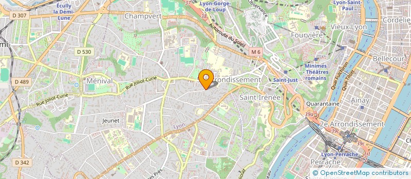 localisation de l'entreprise MAISON DE FAMILLE  LYON