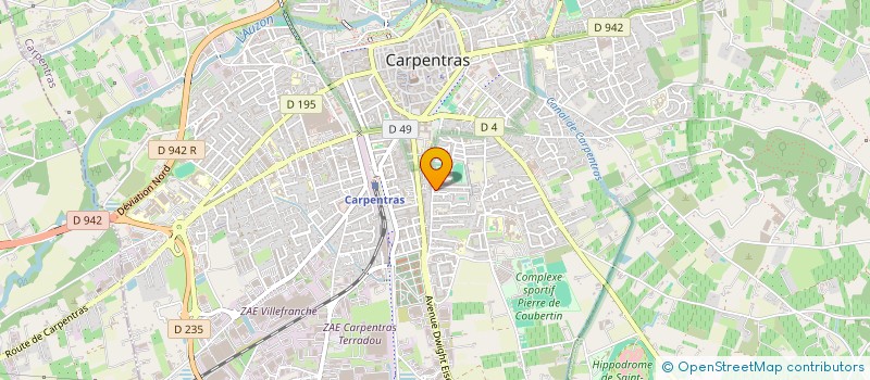 localisation de l'entreprise MAISON DE FAMILLE  CARPENTRAS