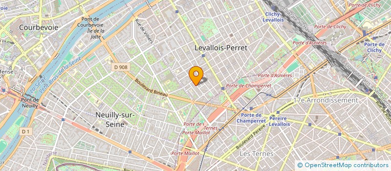 localisation de l'entreprise MAISON DE FAMILLE à LEVALLOIS-PERRET