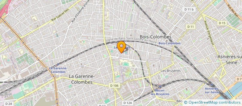 localisation de l'entreprise MAISON DE FAMILLE à LA GARENNE COLOMBES