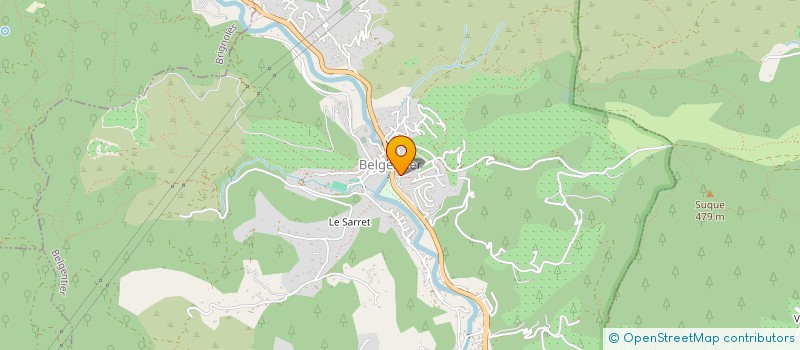 localisation de l'entreprise MAISON DE FAMILLE BASTIDE GUIRANS  SOLLIES-TOUCAS