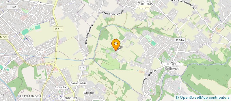 localisation de l'entreprise MAISON DE FAMILLE LA CERISAIE  CASTELMAUROU