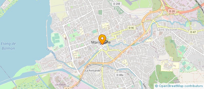 localisation de l'entreprise MAISON DE FRANCE - SUD à MARIGNANE