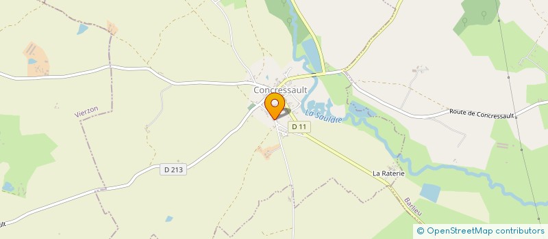 localisation de l'entreprise MAISON DE FRANCINE  CONCRESSAULT