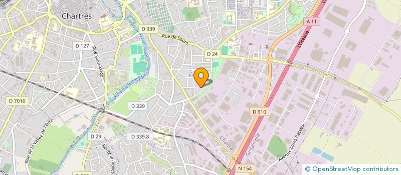 localisation de l'entreprise MAISON DE JEUNES DE BEAULIEU à CHARTRES