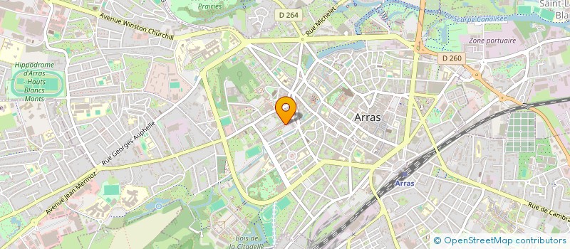 localisation de l'entreprise MAISON DE JOUVENCE à ARRAS