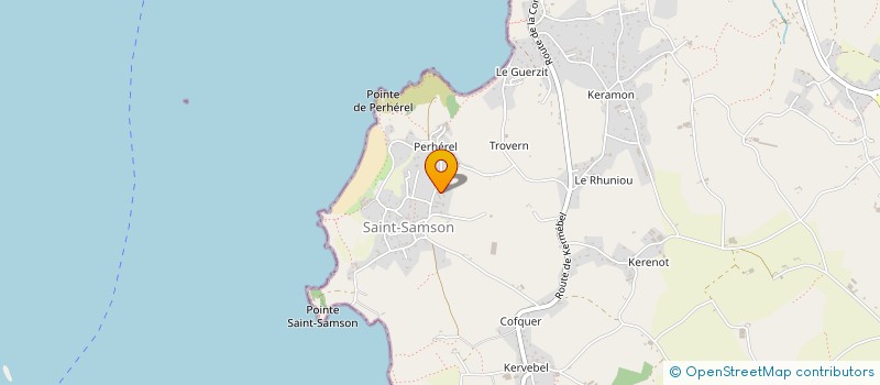 localisation de l'entreprise MAISON DE KERDIES  PLOUGASNOU