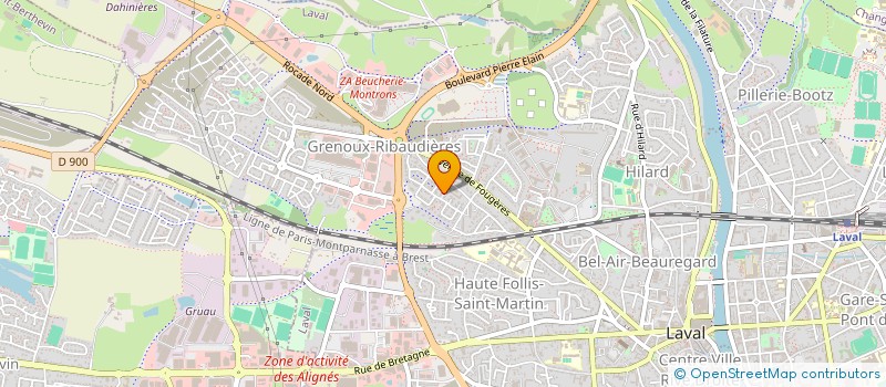localisation de l'entreprise MAISON DE L ACCES AU DROIT CITOYEN à LAVAL