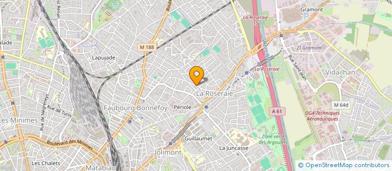 localisation de l'entreprise MAISON DE L'AFRIQUE A TOULOUSE  TOULOUSE