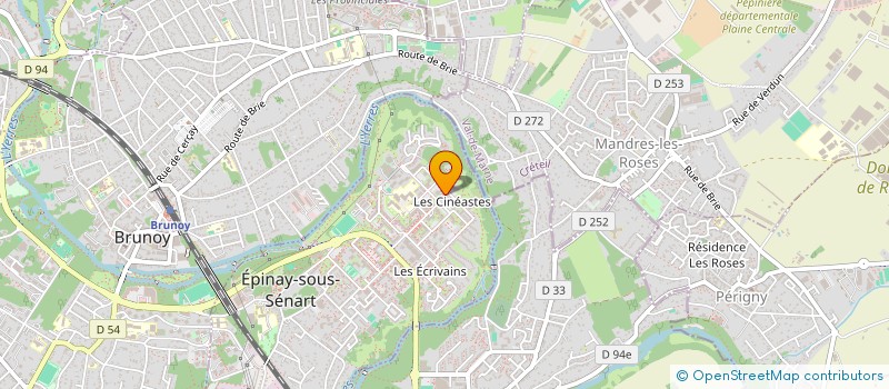 localisation de l'entreprise MAISON DE L AMITIE  EPINAY-SOUS-SENART