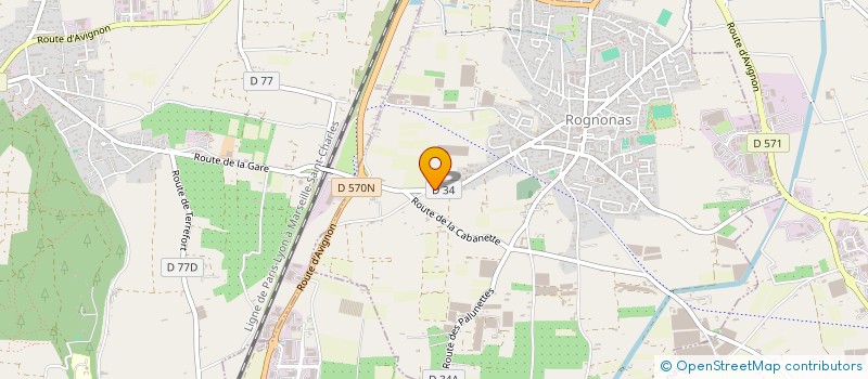 localisation de l'entreprise MAISON DE L'API  ROGNONAS