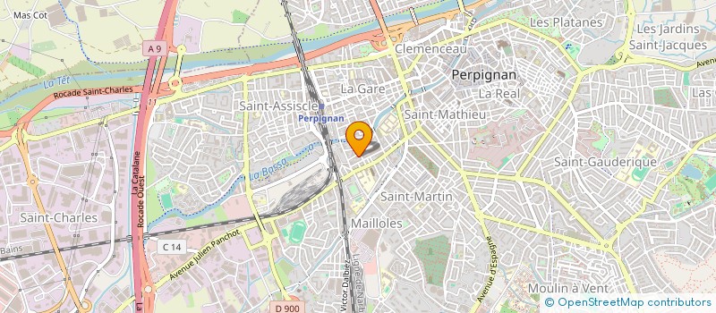 localisation de l'entreprise MAISON DE L'ARTISAN à PERPIGNAN