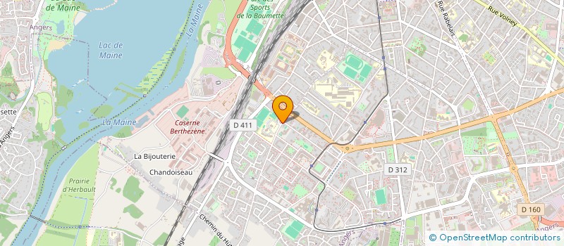 localisation de l'entreprise MAISON DE L ARTISAN CENTRAFRICAIN UNE BOUTIQUE CENTRAFRICAINE DES INITIATIVES à ANGERS