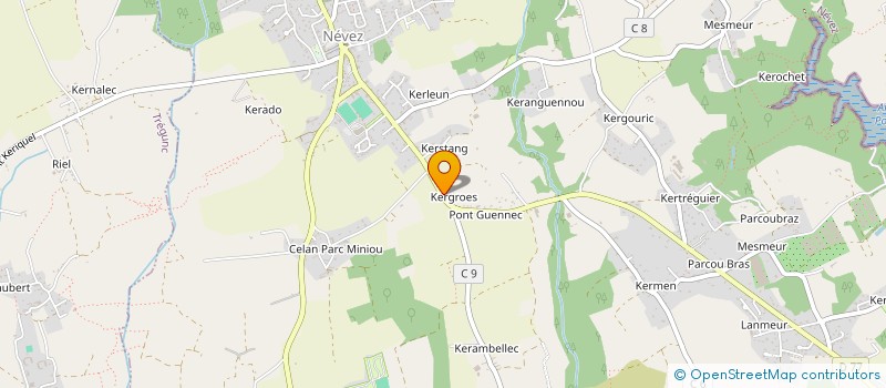 localisation de l'entreprise MAISON DE L'ATLANTIQUE  NEVEZ