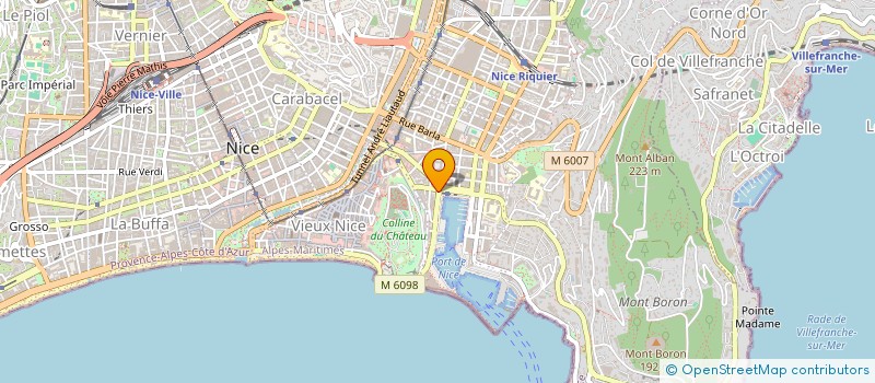 localisation de l'entreprise MAISON DE L'AUTOMATISME à NICE