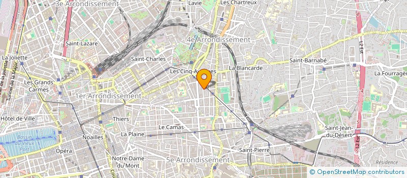 localisation de l'entreprise MAISON DE L ECOLOGIE ET DU PACIFISME à MARSEILLE
