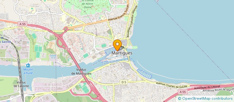 localisation de l'entreprise MAISON DE L EMPLOI DU PAYS MARTIGUES COTE BLEUE à MARTIGUES