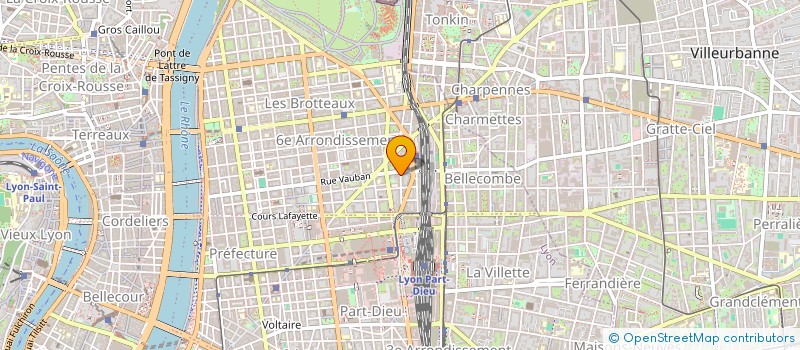 localisation de l'entreprise MAISON DE L'ENFANCE DU 6EME  LYON