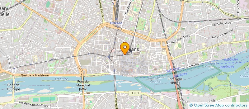 localisation de l'entreprise MAISON DE L'HABITAT à ORLEANS