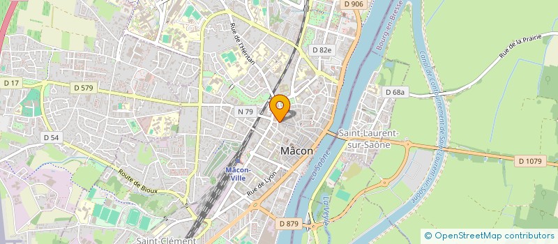 localisation de l'entreprise MAISON DE L'IDEAL  MACON