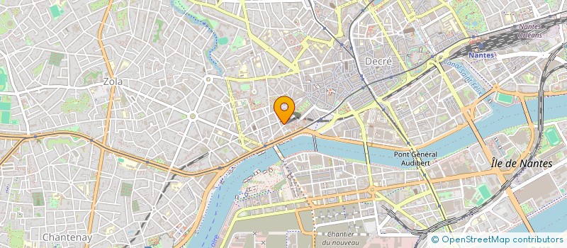 localisation de l'entreprise MAISON DE L'INCLUSION ET DE L'INNOVATION SOCIALE  NANTES