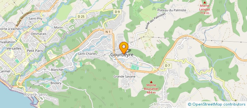 localisation de l'entreprise MAISON DE L INSERTION à GOURBEYRE