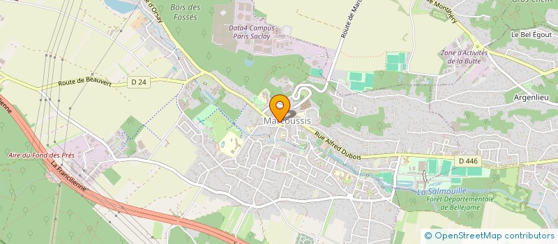 localisation de l'entreprise MAISON DE L'OVALIE à MARCOUSSIS