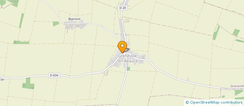 localisation de l'entreprise MAISON DE LA BEAUCE à GRENEVILLE-EN-BEAUCE