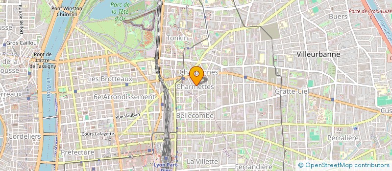 localisation de l'entreprise MAISON DE LA BIBLE DE LYON  VILLEURBANNE