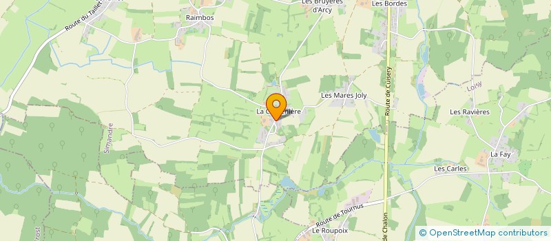 localisation de l'entreprise MAISON DE LA CATHENIERE  SIMANDRE