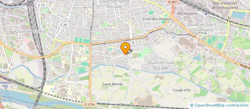 localisation de l'entreprise MAISON DE LA CULTURE ARMENIENNE D'AVIGNON  AVIGNON