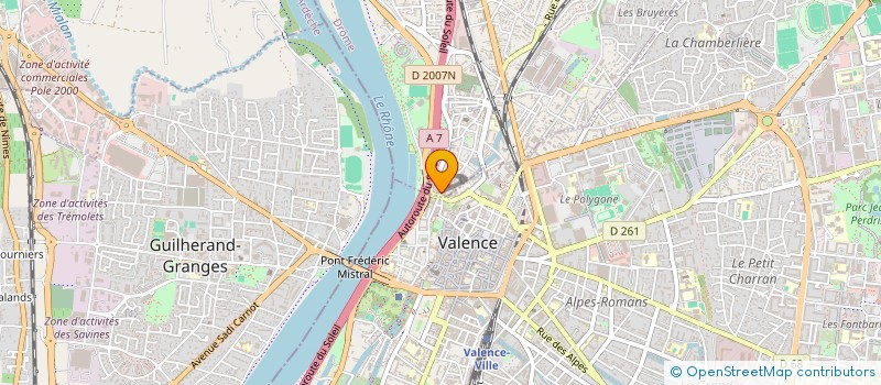 localisation de l'entreprise MAISON DE LA CULTURE ARMENIENNE DE VALENCE ET DES ENVIRONS à BOURG-LES-VALENCE