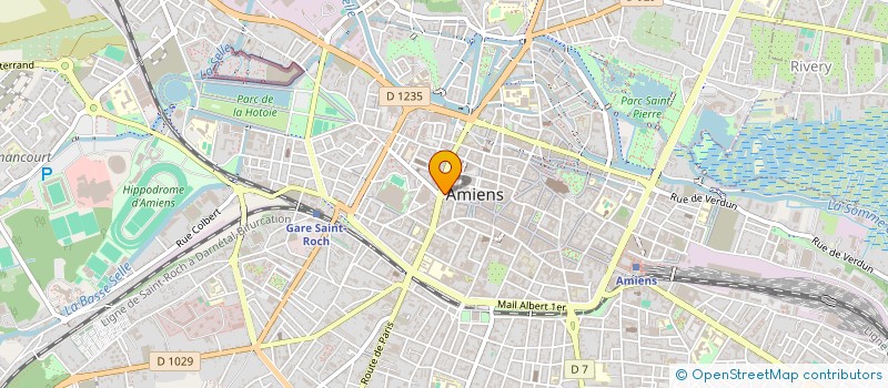 localisation de l'entreprise MAISON DE LA CULTURE D'AMIENS  AMIENS