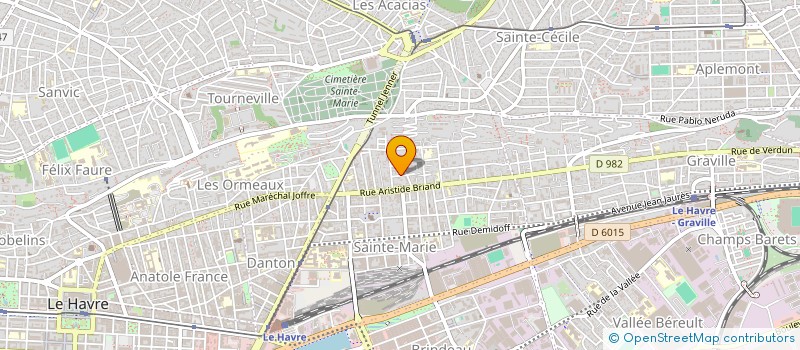 localisation de l'entreprise MAISON DE LA CULTURE DU HAVRE  LE HAVRE