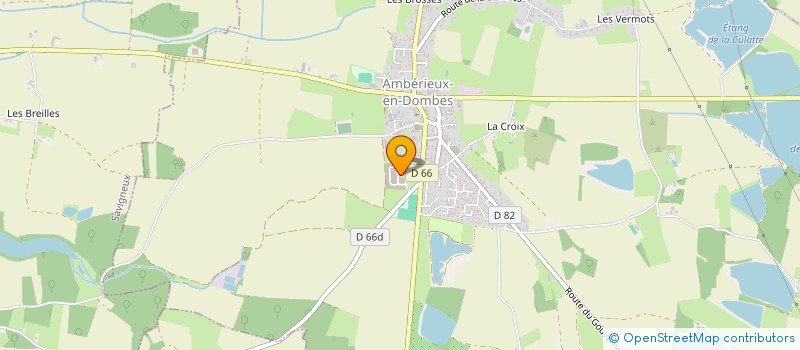 localisation de l'entreprise MAISON DE LA DOMBES à VILLARS-LES-DOMBES