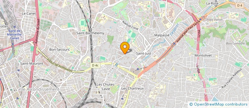 localisation de l'entreprise MAISON DE LA FAMILLE DES BDR à MARSEILLE