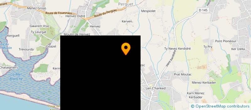 localisation de l'entreprise MAISON DE LA LAGUNE à FOUESNANT