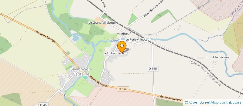localisation de l'entreprise MAISON DE LA LITHOGRAPHIE à SAVIGNY-EN-SEPTAINE