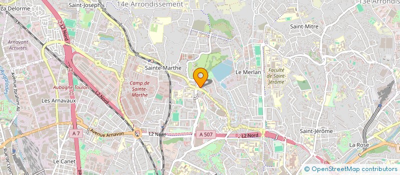 localisation de l'entreprise MAISON DE LA LUMIERE à MARSEILLE