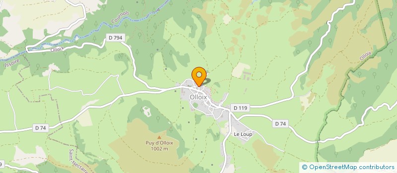 localisation de l'entreprise MAISON DE LA MONNE  OLLOIX