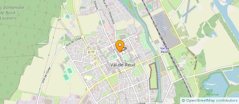 localisation de l'entreprise MAISON DE LA MUSIQUE à VAL-DE-REUIL