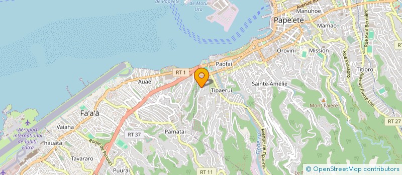 localisation de l'entreprise MAISON DE LA PERLE à PAPEETE