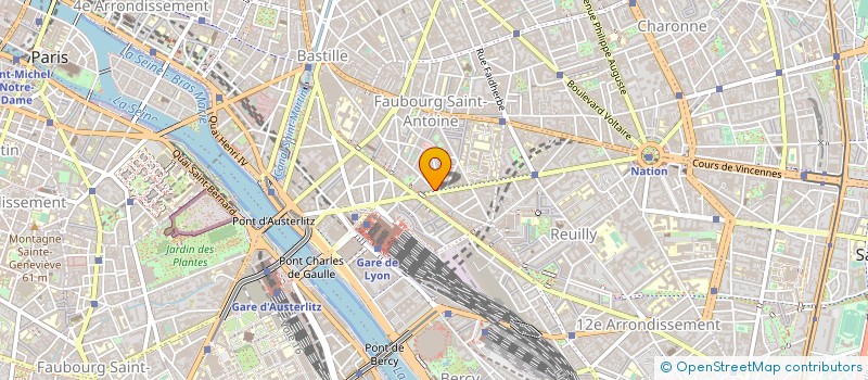 localisation de l'entreprise MAISON DE LA PILE à PARIS