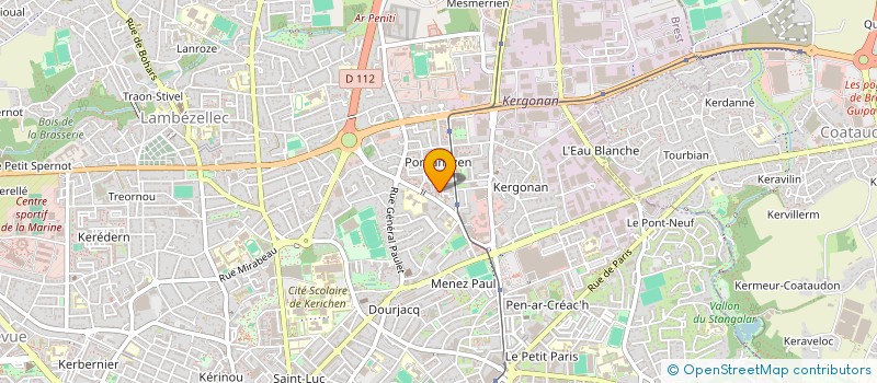 localisation de l'entreprise MAISON DE LA POESIE DE BREST à BREST
