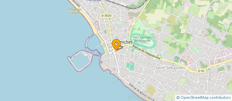 localisation de l'entreprise MAISON DE LA PRESSE PORNICHET  PORNICHET