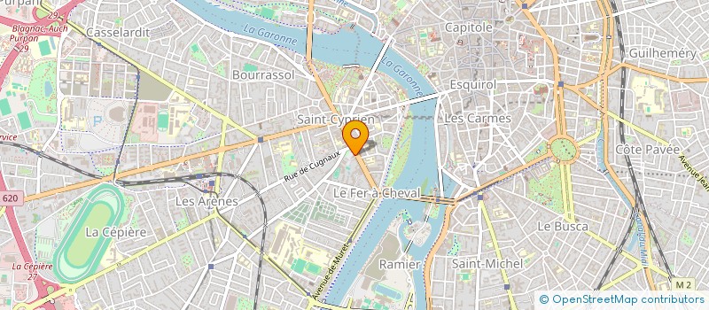 localisation de l'entreprise MAISON DE LA RETOUCHE à TOULOUSE